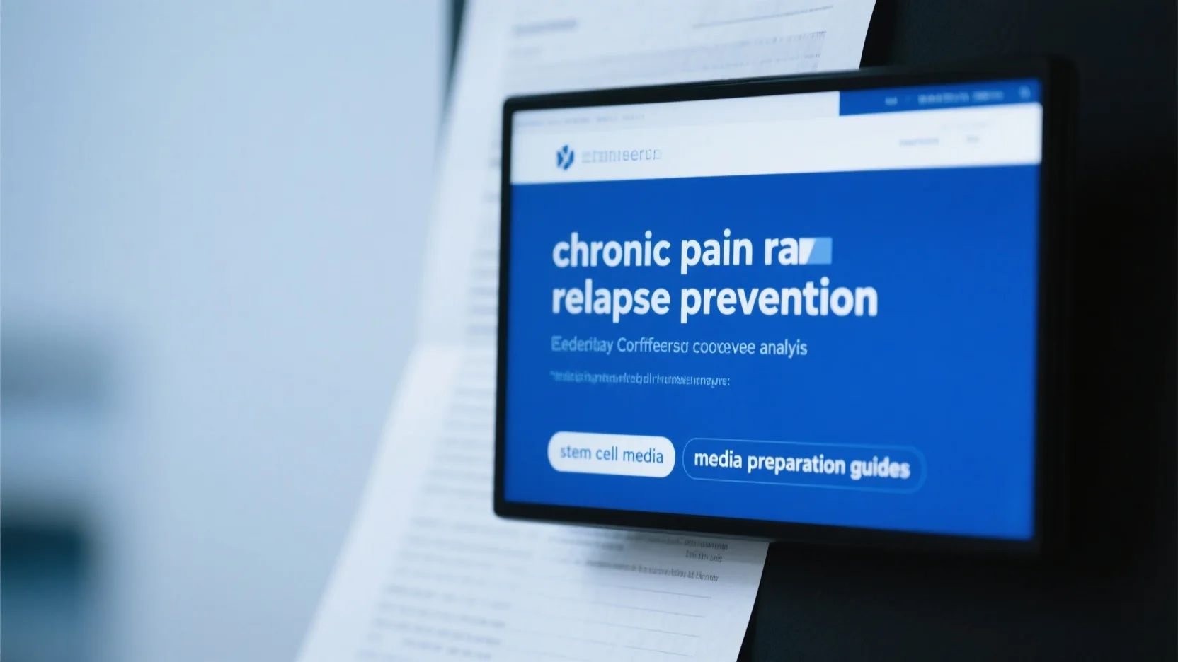 Comprehensive Guide: Stem Cell Media Preparation, Chronic Pain Relapse Prevention, and Medical Conference Coverage Analysis
